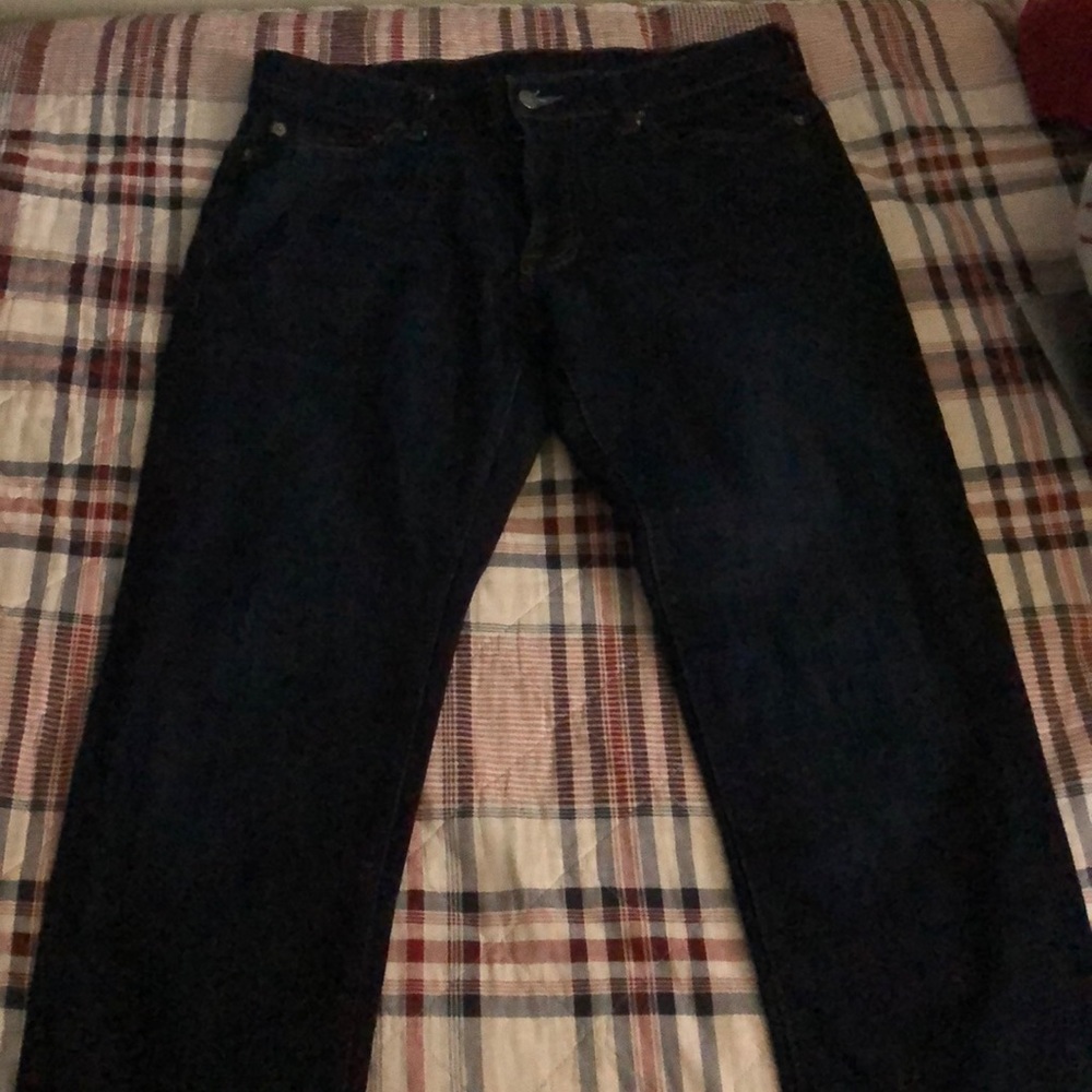 Blue Abercrombie and Fitch slim fit jeans